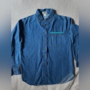 Vintage western button down